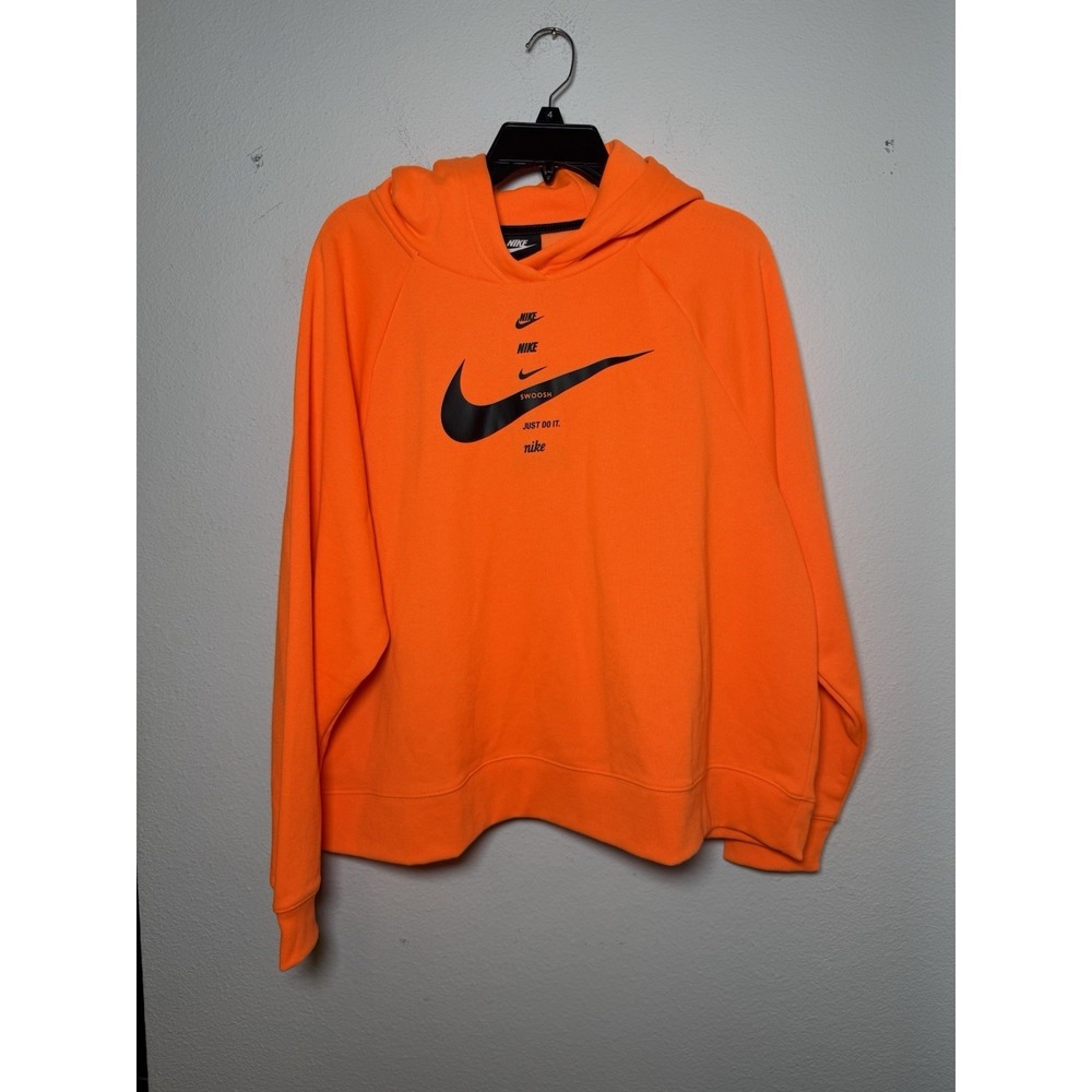 Neon Orange Nike Hoodie New With Tags Size 1X